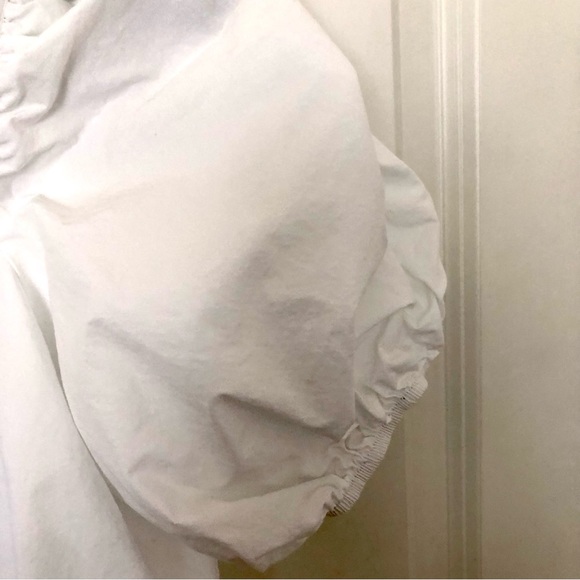 H&M White Babydoll Style Mini Dress - Picture 4 of 6